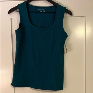 NWT Coldwater Creek Blue/Green Tank Top